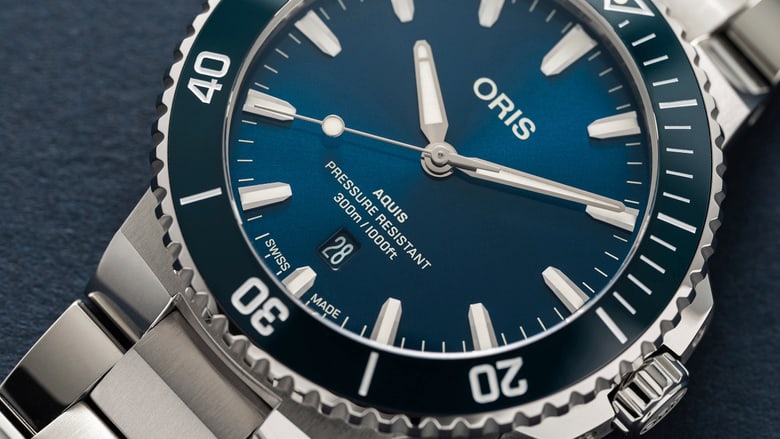 Oris Aquis 01 733 7789用シルバーベルト 23mm Aquis Date - 01 733 7789 4135-07 8 23 04PEB | Oris